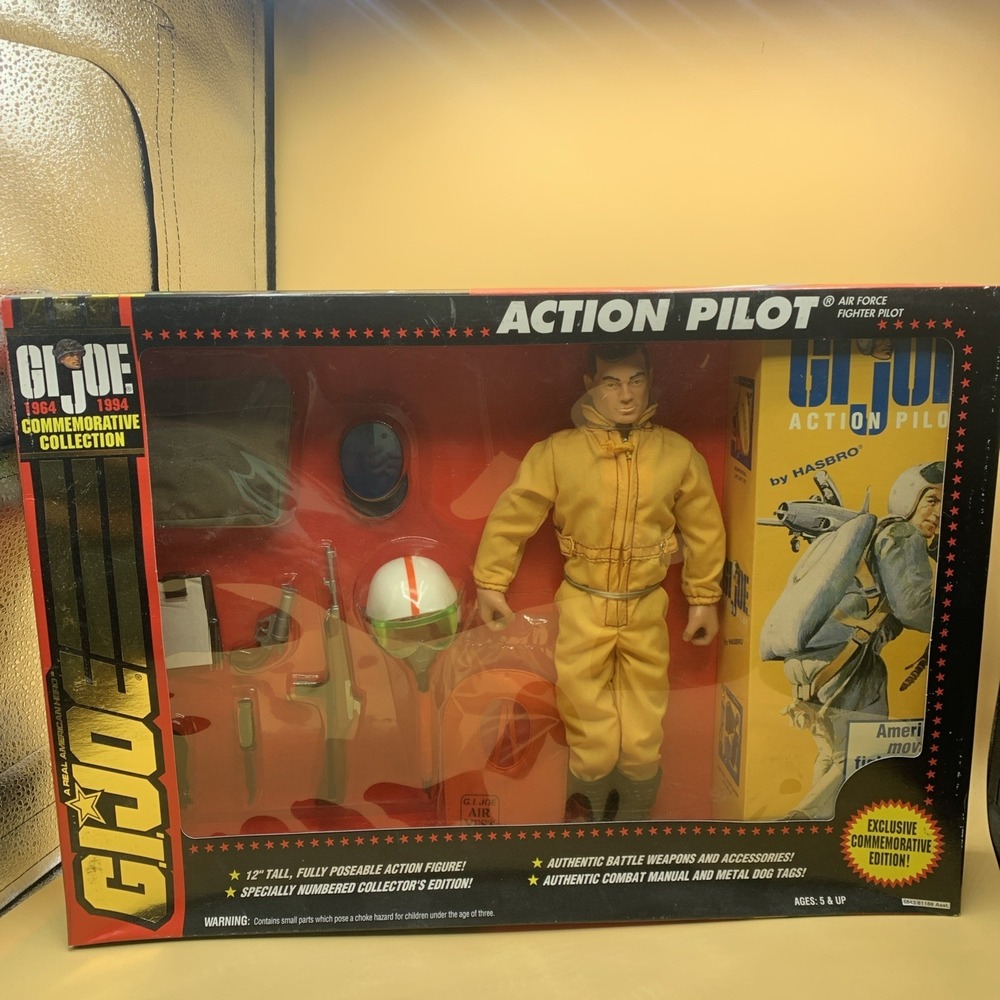 Hasbro GI Joe 1964-1994 Commemorative Collection Military Pilot Action Figure